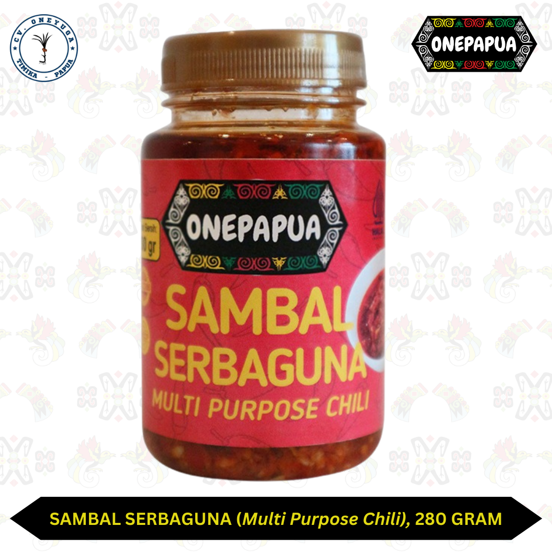 Sambal Serbaguna OnePapua, 280 gram